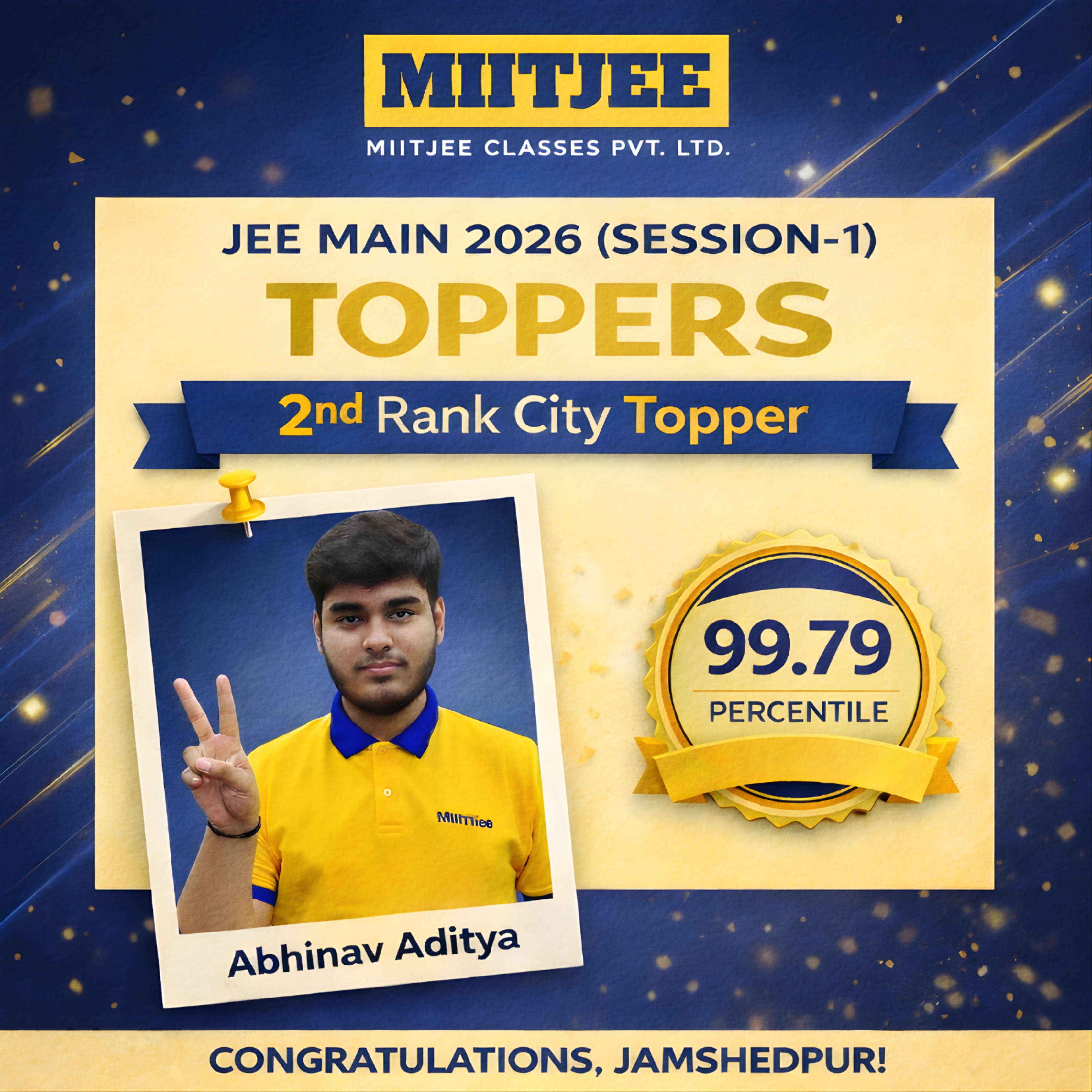 2nd rank city topper
